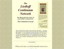 Tablet Screenshot of continuum-concept.org