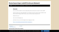 Desktop Screenshot of continuum-concept.de